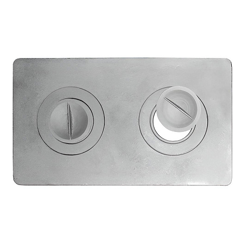 Плита П2-1 2-х конфорочная 585х340мм