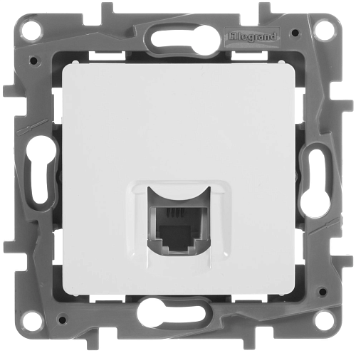 Розетка Legrand ETIKA TF белая