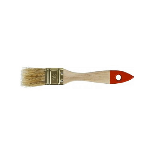 Кисть плоская ЗУБР 25мм для ЛКМ на водной основе
