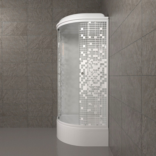 Душевая кабина Triton Стандарт Мозаика 90x90