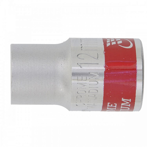 Головка торцевая 12мм 12 гранная CrV хром MATRIX