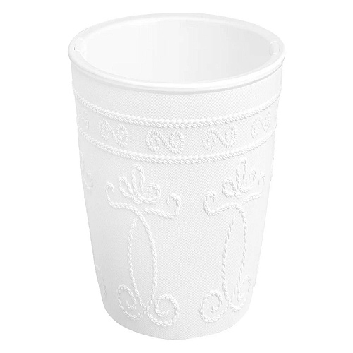 Кашпо 4л Ажур белый