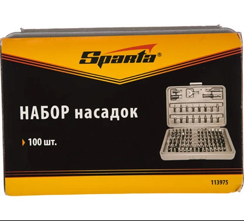 Набор бит (100шт) Sparta