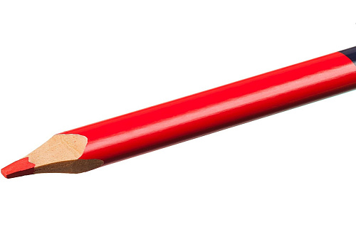 Карандаш двухцветный строительный ЗУБР КС2 180мм