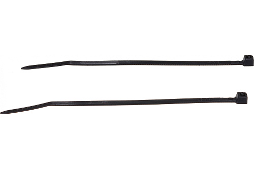 Хомуты нейлоновые ЗУБР КС-Ч1 3,6х370мм черные