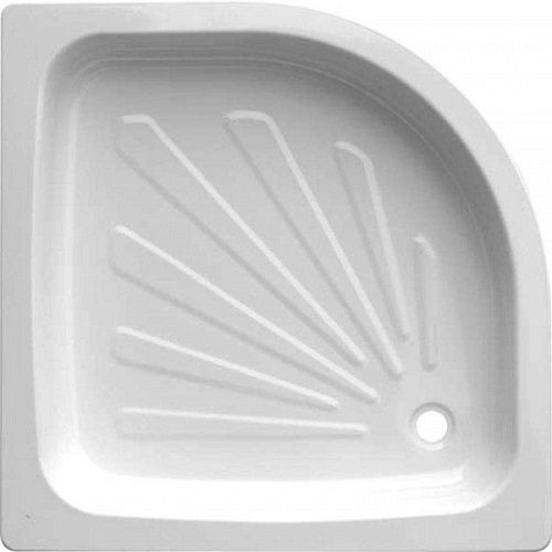 Поддон стальной полукруглый 900х900 HYDROOM, подставка 