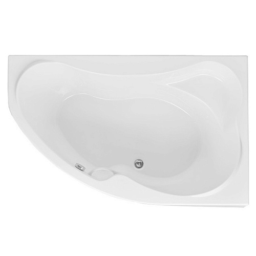 Ванна акриловая AQUANET CAPRI 170x110 R правая с каркасом и с фронтальной панелью 205387/155532