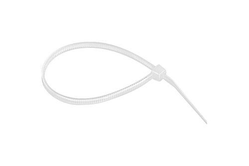 Хомуты 150*2,5мм пластиковые белые СИБРТЕХ