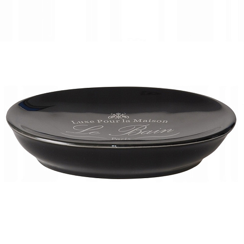 Мыльница LE BAIN BLACK керамика