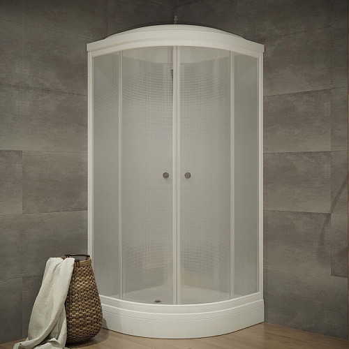 Душевая кабина Maroni Galaxy 90х90х215 SR90L-STN-DN4 7 мест+сифон