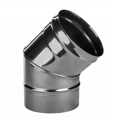 Угол 45 градусов нержавейка 0,5мм D115