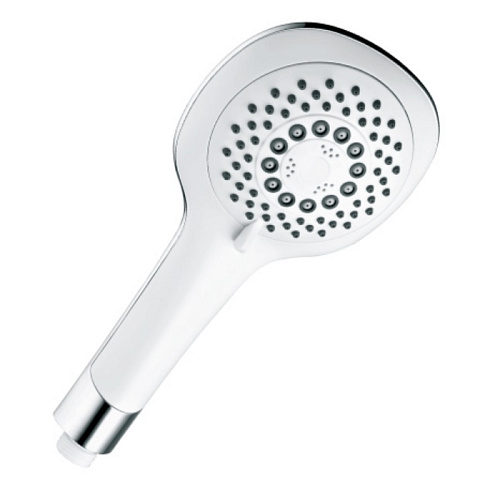 Лейка душевая круглая 5функций 117х251 хром белый LEMARK 0815CWhite