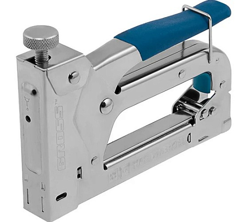 Степлер тип 53 регулируемый стальной 4-14 мм GROSS
