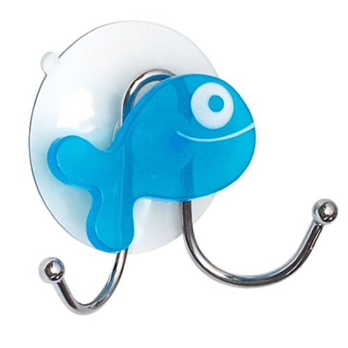 Крючок на присоске двойной Рыбка Крючок на присоске двойной Рыбка