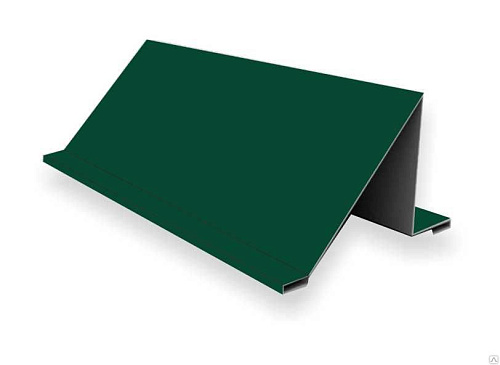 Снегозадержатель плоский 95х65 ПЭ RAL6005 2м Снегозадержатель плоский 95х65 ПЭ RAL6005 2м