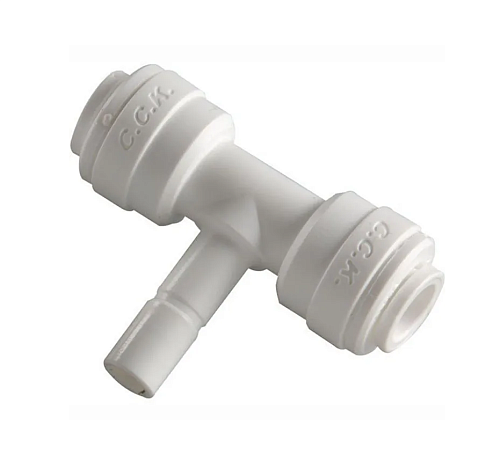 Фитинг Т-образный 1/4-1/4-1/4 трубка-трубка-стержень