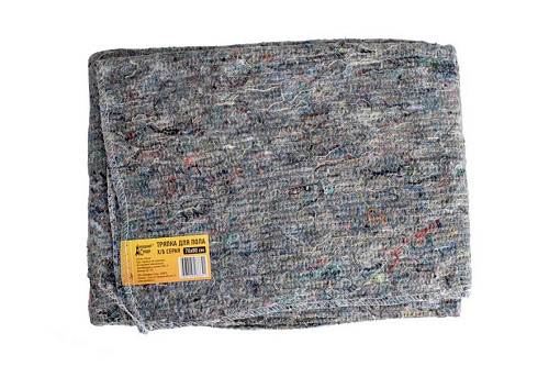 Тряпка для пола Домашний сундук ХБ серая 70х80