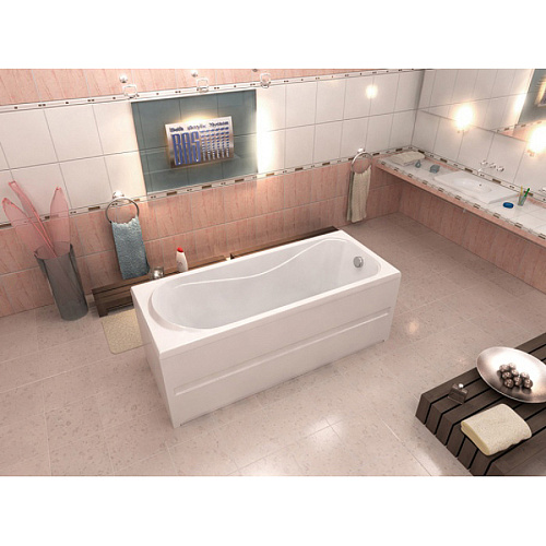 Ванна акриловая Bas Стайл 160х70х54 с каркасом