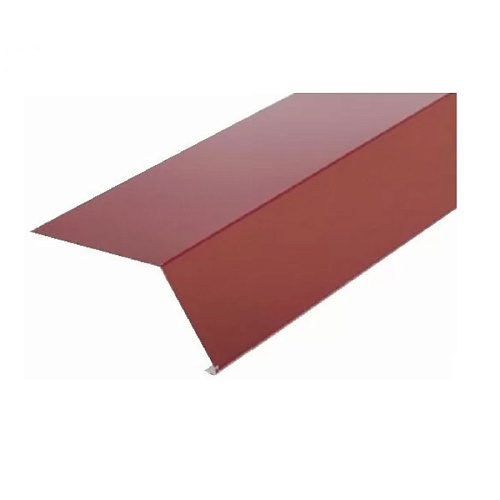 Планка карнизная для Г/Ч 100х65х10 RAL3004 2м