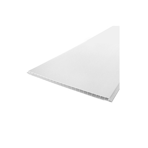 Панель 0,25х3,0м "Идеал ламини" белая глянцевая