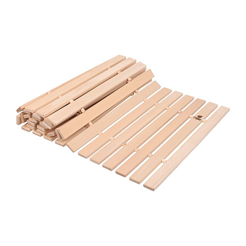 Коврик-сидушка для бани и сауны 50х150см липовая рейка