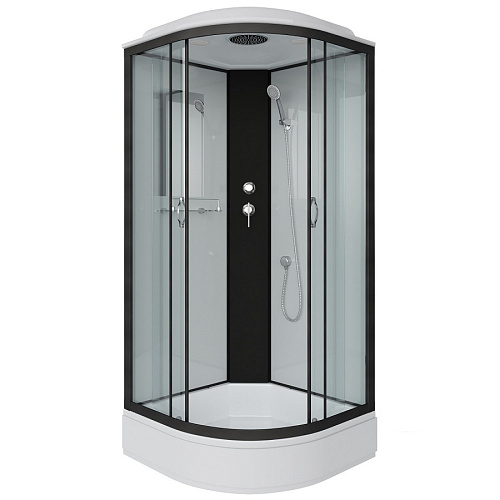 Душевая кабина Niagara NG 6701-14 90х90х215 низкий поддон прозрачное стекло