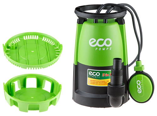 Насос дренажный ECO DP-606 3в1 (600Вт; 180л/мин; напор 5,8м)