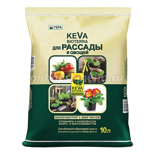 Почвогрунт универсальный KEVA BIOTERRA 40л Почвогрунт универсальный KEVA BIOTERRA 40л