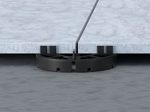 Гладилка ЗУБР 4х4мм нержавеющая с пластиковой ручкой