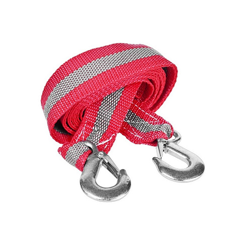 Трос буксировоч ЗУБР МАСТЕР 2 крюка сумка 4м 2,5т