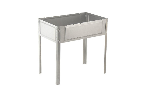 Мангал с ребрами жесткости  700х300х700мм