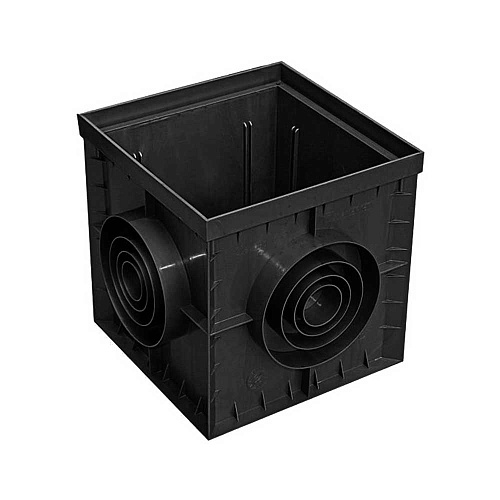 Дождеприемник ПВХ 0,312х0,312х0,310 черный