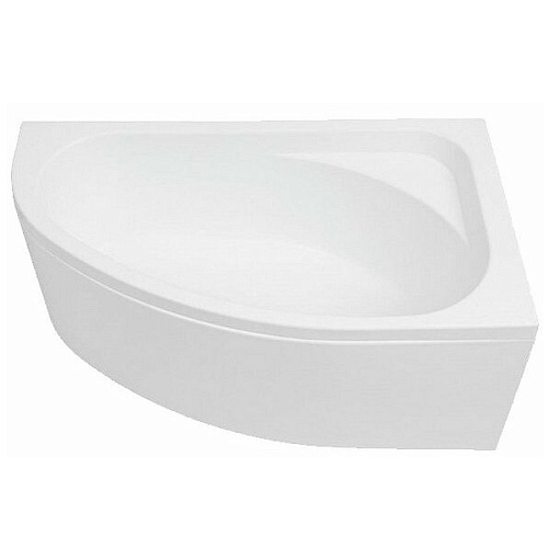 Ванна акриловая асимметричная AQUANET Mia 140x80 R правая с каркасом 246887