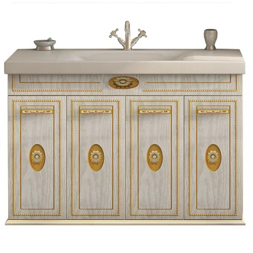 Тумба ROMA-120 прямая ясень патина