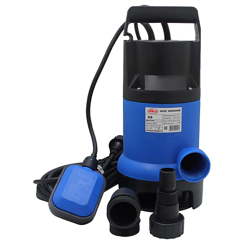 Насос фекальный JEMIX GS- 400 400Вт 125л/мин напор 5м