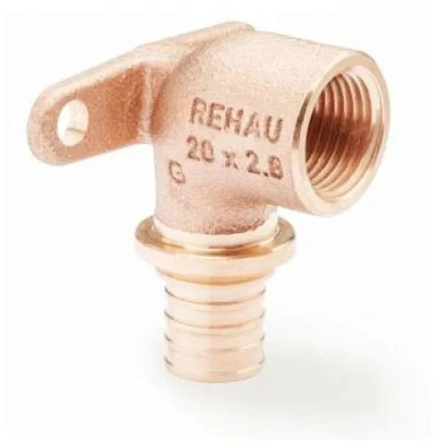 Водорозетка аксиальная 16х1/2"ВР для пластик. трубы PEX и PERT