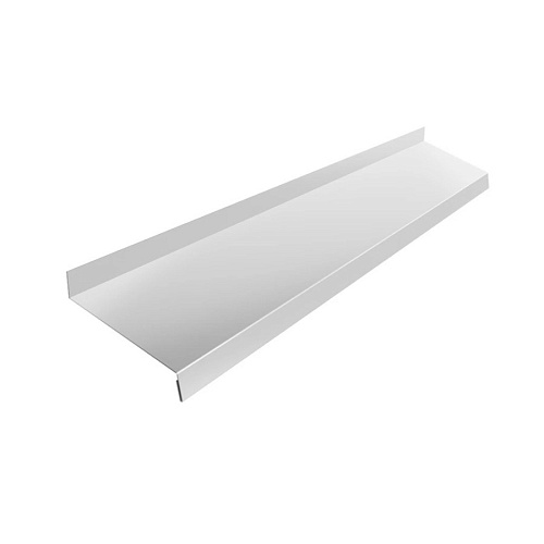 Отлив металлический 20х150х20 оцинкованный 2м