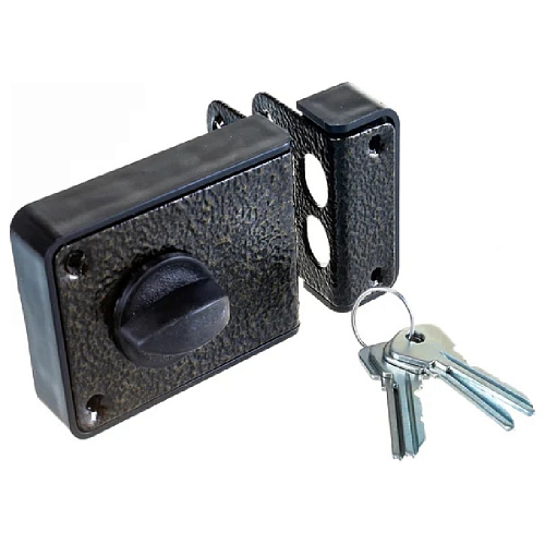 Замок накладной ЗН 1-3-1 бронза