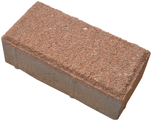 Плитка тротуарная Stellard Брусчатка Премиум 200х100х60 красная