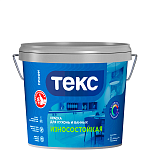 Краска водно-дисперсионная ТЕКС профи для ванных комнат и кухонь А 0,9л