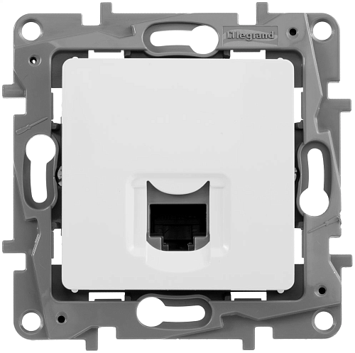 Розетка Legrand компьютерная открытая установка белая
