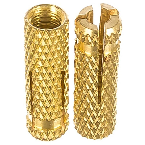 Анкер забиваемый М6 8х25 латунный цанга