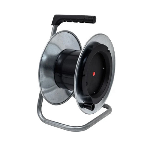 Катушка LUX К1 без провода с металлическим ободом (без встроенных розеток)