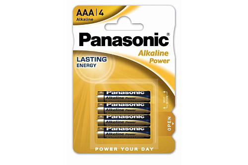 Батарейка щелочная Panasonic Alkaline LR03 (ААА) 1,5В