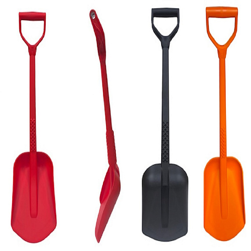 Лопата снеговая автомобильная Сталкер графит Протэкс