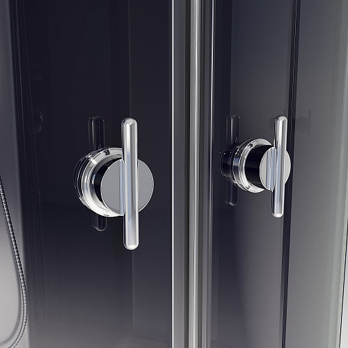 Душевая кабина Niagara NG-3504-14BLACK 90x90 мозаика