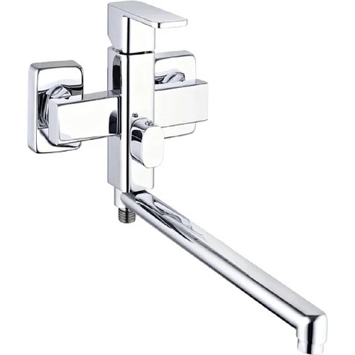 Смеситель для ванн c плоским изливом Ф35 NЕВ7-A123 