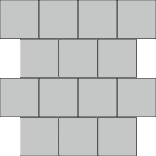 Плитка тротуарная Stellard Квадрат Стандарт 30х30х50 красный