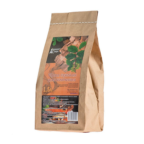 "Щепа для копчения""Бук""1,5л"