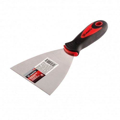 Шпательная лопатка из нержавеющая сталь 100мм 2компонентная ручка MATRIX